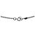 Chanel Collana CC Argento Nera - vista 4