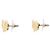 Chanel Orecchini Gold CC Camellia - vista 2