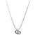 Collana Dior argento
