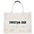 Dior Borsa Book Tote Medium con Ricamo a Farfalla