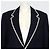 Céline Tailored Wool Women's Jacket Dark Navy - view 2