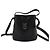 Burberry Mini borsa bucket in pelle nera