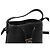 Burberry Mini borsa bucket in pelle nera - vista 8