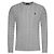 Ralph Lauren Grauer Zopfstrickpullover mit besticktem Pony