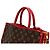 Louis Vuitton Borsa Tote e Borsa a Tracolla Popincourt PM in Monogram Canvas - vista 12