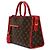 Louis Vuitton Borsa Tote e Borsa a Tracolla Popincourt PM in Monogram Canvas - vista 3