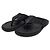 Dior Sandali mule da uomo Alias in jacquard Oblique nero - vista 3