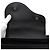 Dior Mini borsa a tracolla saddle in pelle nera da uomo - vista 6