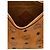 MCM Borsa a tracolla in polietilene marrone - vista 4