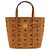 MCM Braune Polyethylen-Tote-Bag