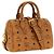 MCM Borsa in polietilene marrone - vista 2