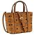 MCM Braune Polyethylen-Tasche - Ansicht 2
