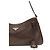 Prada Borsa a tracolla Bos Taurus in pelle di vitello marrone - vista 4