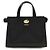 Borsa Burberry Cotswolds Check Top Handle Nera