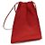 Prada Pochette rossa in poliammide - vista 3
