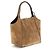 Brunello Cucinelli Borsa a secchiello Bos Taurus in pelle di vitello beige - vista 3