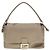 Fendi Borsa a tracolla Bos Taurus in pelle di vitello beige