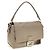 Fendi Borsa a tracolla Bos Taurus in pelle di vitello beige - vista 2