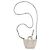 Brunello Cucinelli Borsa a tracolla Bos Taurus in pelle di vitello beige - vista 2