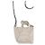 Brunello Cucinelli Borsa a tracolla Bos Taurus in pelle di vitello beige - vista 3