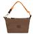 Miu Miu Borsa a tracolla in cotone marrone