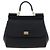 Dolce & Gabbana Borsa in pelle di vitello nera