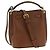 Mulberry Borsa crossbody in vitello marrone - vista 2