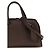 Jacquemus Borsa Bos Taurus in pelle di vitello marrone - vista 4