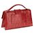 Jacquemus Borsa Bos Taurus in pelle di vitello rossa - vista 3