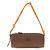Miu Miu Borsa a tracolla in cotone marrone