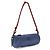Miu Miu Borsa a tracolla in cotone blu - vista 2