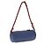 Miu Miu Borsa a tracolla in cotone blu - vista 3