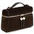 Tory Burch Borsa a mano in pelle scamosciata marrone - vista 2