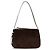 Tory Burch Borsa a tracolla in pelle scamosciata marrone