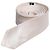 Dolce & Gabbana White Solid Silk Adjustable Necktie Tie - view 2