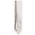 Dolce & Gabbana White Solid Silk Adjustable Necktie Tie - view 4