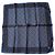 Dolce & Gabbana Foulard quadrato in seta blu con coccinella