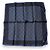 Dolce & Gabbana Foulard quadrato in seta blu con coccinella - vista 2