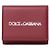 Dolce & Gabbana Red Leather Mini Wallet