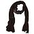 Dolce & Gabbana Foulard in viscosa nero e rosso - Sciarpa di marca - vista 2