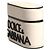 Dolce & Gabbana Custodia Airpods in PVC bianco con placca logo embossed - vista 2