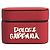 Dolce & Gabbana Custodia Airpods in PVC rosso con placca logo embossed