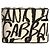 Dolce & Gabbana Custodia Airpods in pelle bianca e nera con logo Scribble in rilievo - vista 3