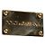 Dolce & Gabbana Custodia Catalogo Elegante in Pelle Nera con Placca Logo