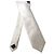Dolce & Gabbana Cravatta classica da uomo in seta satinata Off White - vista 2