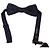 Dolce & Gabbana Blue Patterned Silk Adjustable Neck Bow Tie Men - view 3