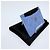 Chanel Tarjetero cartera Classic Caviar Silver Blue - vista 2