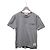 Thom Browne Graues Three-Stripes Jersey-T-Shirt mit Tasche