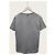 Thom Browne Graues Three-Stripes Jersey-T-Shirt mit Tasche - Ansicht 4