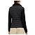 Moncler Cardigã de Lã com Zíper e Acolchoado para Mulher Preto - vista 4